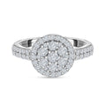 IGI Certified RHAPSODY 950 Platinum IGI Certified E-F VS Diamond Ring 5.75 Grams 1.00 ctw - Sticky add to cart bar