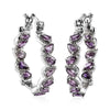 Simulated Amethyst Color Diamond