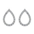 IGI Certified Rhapsody 950 Platinum E-F VS Diamond Earrings 4 Grams 1.00 ctw - Sticky add to cart bar