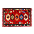 Beige Kilim Rug 30% Polyester, 30% Polypropylene, 40% Cotton - Sticky add to cart bar