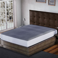 HOMESMART Gray Bamboo Charcoal Waterproof Mattress Protector  - Queen 2.31lbs