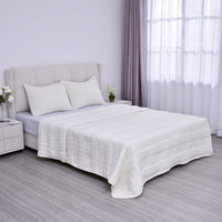 Seersucker Microfiber Quilt Set |Homesmart
