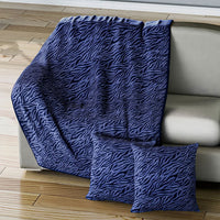 HOMESMART Brown Cow Print Warm & Cozy Coral Fleece Microfiber Blanket and 2 Pieces Cushion Cover