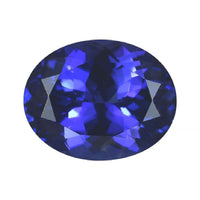 Certified 3.00 ctw Oval Tanzanite Loose Gemstone – AAAA Grade, Free Size