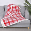 Red Check Print
