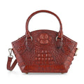 Grand Pelle Natural Genuine Crocodile Leather Handbag (12.6"x8.3"x5.5") - Sticky add to cart bar