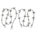 Blue 2 PACK Windproof 12-clip Clothesline 87.70 Inches - Sticky add to cart bar
