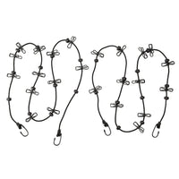 Blue 2 PACK Windproof 12-clip Clothesline 87.70 Inches