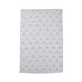 Set of 2 Ivory Embroidery Curtain with 8 Silver Grommets (54"x84") - Sticky add to cart bar