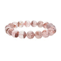 Red Frozen Quartz 9-11mm Beaded Stretch Bracelet 167.20 ctw - Sticky add to cart bar