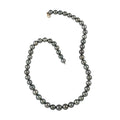 18K Yellow Gold Lobster Lock AAA Tahitian Cultured Pearl Necklace 18 Inches - Sticky add to cart bar