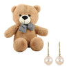 Edison Pearl With Brown Teddy Bear