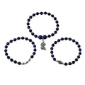 Set of 3 Green Aventurine Bead - Sticky add to cart bar