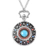 Blue Howlite & Enameled
