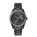 EON 1962 Swiss Movement Made with Finest CZ Watch in ION Plated Black Stainless Steel, Ear Fork and Screwdriver (41 mm) - Sticky add to cart bar