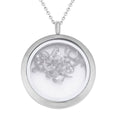 Marvelous Meteorite Magical Pendant Necklace 20 Inches in Stainless Steel - Sticky add to cart bar