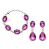 Simulated Pink Sapphire in Rosetone