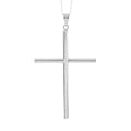 Sterling Silver Cross Pendant Necklace 18 Inches 3.75 Grams - Sticky add to cart bar