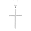 Sterling Silver Cross Pendant Necklace 18 Inches 2.50 Grams - Sticky add to cart bar