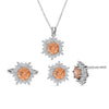 Simulated Champagne Diamond