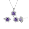 Simulated Amethyst Color Diamond
