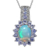 Ethiopian Welo Opal & Tanzanite