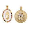 Mary Statue & Leopard