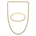 10K Yellow Gold 3.75 mm Miami Cuban Chain Bracelet (8.0In) and Necklace 20 Inches 9.50 Grams - Sticky add to cart bar