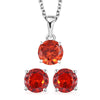 Simulated Orange Diamond