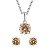 Simulated Champagne Diamond