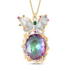 Simulated White Mystic Quartz