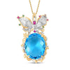 Simulated Blue Topaz