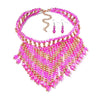 Fuchsia Glass