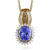 Tanzanite & Yellow Diamond
