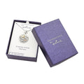 Engraved Butterfly Pendant Necklace 18 Inches in ION Plated YG, RG and Stainless Steel - Sticky add to cart bar