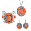 Orange Howlite