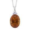 Oval Citrine