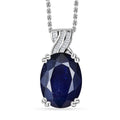 TLV Niassa Ruby (FF), Diamond Pendant Necklace (20 Inches) in Vermeil YG Over Sterling Silver 14.25 ctw - Sticky add to cart bar