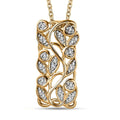 Diamond Accent Pendant Necklace 20 Inches in Vermeil Yellow Gold Over Sterling Silver - Sticky add to cart bar