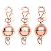 Set of 3 Rose Gold