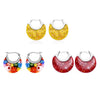 Yellow & Multi Color & Red Glass