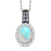 Ethiopian Welo Opal & Tanzanite