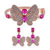 Fuchsia Glass