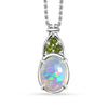 Ethiopian Welo Opal & Chrome Diopside