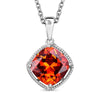 Simulated Red Diamond