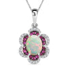 Ethiopian Welo Opal & Mozambique Ruby