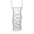 Clarte Sable Collection Moissanite Pendant Necklace (18 Inches) in Vermeil YG Over Sterling Silver 0.20 ctw - Sticky add to cart bar