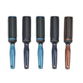 Set of 5 Portable Easy Clean Rotating Brush - 2 Navy, 2 Blue and 1 Brown (9.85x2.76) - Sticky add to cart bar