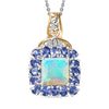 Ethiopian Welo Opal & Tanzanite