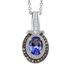 Tanzanite & Champagne Diamond